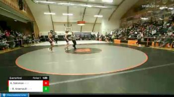 138 lbs Quarterfinal - Reeden Arsenault, Culver vs Adam Solomon, Reedsport