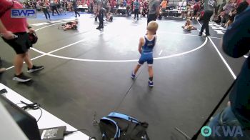 43 lbs Round Of 16 - Tucker Wishard, Claremore Wrestling Club vs Eagan Luxton, Bartlesville Wrestling Club