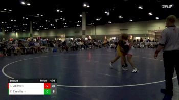 160 lbs Round 4 (16 Team) - Caleb Cassidy, PAL Tropics vs Tanner Collins, Coastline Red Tide