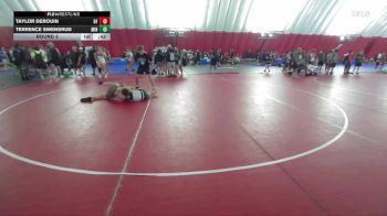 128-129 B Round 3 - Terrence Swensrud, Minnewaska vs Taylor Derouin, Oconto Falls