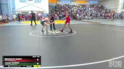 120 lbs Cons. Round 2 - Brooklyn Gordy, William Penn H.S. vs Chase Murray, Sussex Central H S