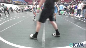 70 lbs Quarterfinal - Jaycie Harmon, Powerhouse vs Bentley Hans, Lions Wrestling Academy