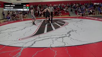 106 lbs Champ. Round 1 - Johnny Moen, AP-GC vs Regan Eide, BCLUW-SH