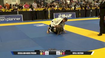 Skyla J Beltran vs Cecilia Ann-Marie O'Regan 2026 IBJJF Jiu-Jitsu CON International