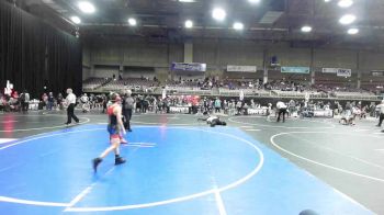 74 lbs Consolation - Gabriel Mercado, Duran Elite vs Declan Snell, Pikes Peak Warriors