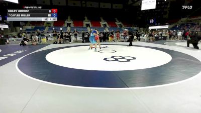 235 lbs Cons. Sub-semis - Kinley Jimenez, IA vs Caylee Miller, NM