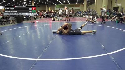 165 lbs Round 4 (6 Team) - Brody Cowen, BRAWL Silver vs Gabe Rush, Powerhouse
