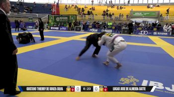 Lucas Jose De Almeida Gatte vs Gustavo Thierry De Souza Silva 2025 Brasileiro Jiu-Jitsu IBJJF