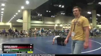 152 lbs Round 3 (10 Team) - Ederick Kwaleh, Perry Meridian Blue vs Connor Edwards, Goon Squad