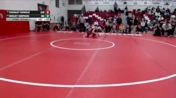 135 lbs Cons. Round 2 - Kesley Simpson, Wasatch vs Charley Konold, Steamboat Springs