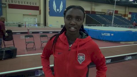 Ednah Kurgat excited for her first Mountain West track meet