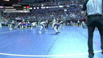1A-132 lbs Champ. Round 1 - Declan Munro, Woodbury Central vs Kalab Kuhl, Logan-Magnolia