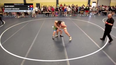 215 lbs Champ. Round 1 - Surr Henry, ND vs Anthony Rickman, WI