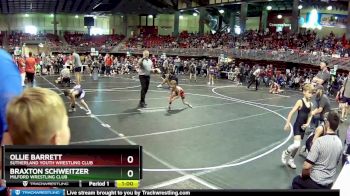 65 lbs Cons. Round 1 - Braxton Schweitzer, Milford Wrestling Club vs Ollie Barrett, Sutherland Youth Wrestling Club