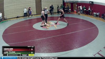 157 lbs Prelim - Luke Tylman, San Tan Foothills High School vs Aidan Kirk, Faith Lutheran