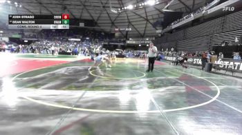 Boys 3A 165 lbs Cons. Round 4 - Dean Walton, Central Valley vs Josh Strago, Everett