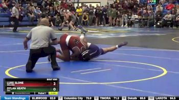 132 lbs Quarterfinal - Dylan Heath, Leo vs Luke Slone, WILLARD