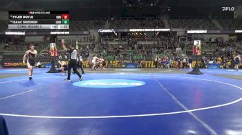 285 lbs Cons. Round 2 - Isaac Sheeren, Lander vs Tyler Doyle, Colorado Mesa