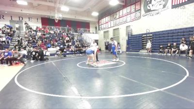 285 lbs Quarterfinal - Diego Hernandez, Central Union vs Samuel Adame, Grossmont