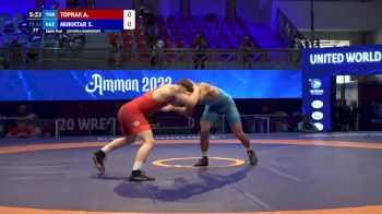 65 kg 1/8 Final - Abdullah Toprak, Turkiye vs Sanzhar Mukhtar, Kazakhstan