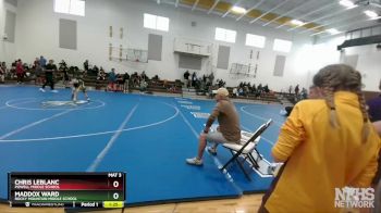 70 lbs Quarterfinal - Chris LeBlanc, Powell Middle School vs Maddox Ward, Rocky Mountain Middle School