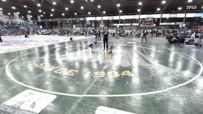 45 lbs Cons. Round 2 - Gracen Medicine Horse, Medicine Horse vs William Thompson, Laurel Matburners