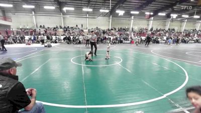 43 lbs Round Of 16 - Peyton Chelewski, Colorado Outlaws vs Mark Casas, Monte Vista Takedown Club