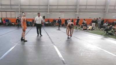 130 lbs Round 3 (6 Team) - Eddie Zeller, Kardiac Kidz vs Kellen Rennicker, Warner Elite