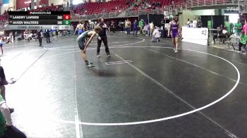 160 lbs Cons. Round 5 - Jaxen Walters, Syracuse Mat Club vs Landry Larsen, Blair Wrestling Club