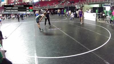 160 lbs Cons. Round 5 - Jaxen Walters, Syracuse Mat Club vs Landry Larsen, Blair Wrestling Club