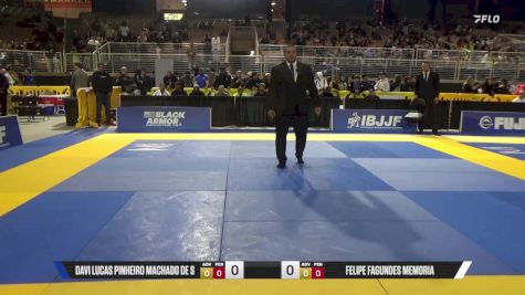 Felipe Fagundes Memoria vs Davi Lucas Pinheiro Machado De S 2025 Pan Jiu Jitsu IBJJF Championship
