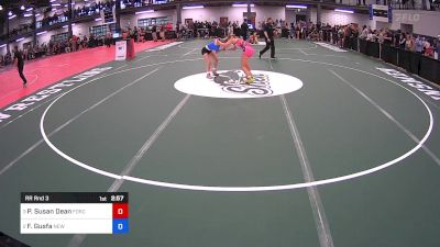 100 lbs Rr Rnd 3 - Peggy Susan Dean, Force Wrestling vs Francesca Gusfa, New Jersey