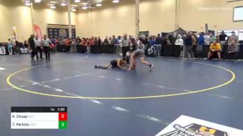 107 lbs Prelims - Kase Chopp, Butler vs Tahir Parkins, East Stroudsburg