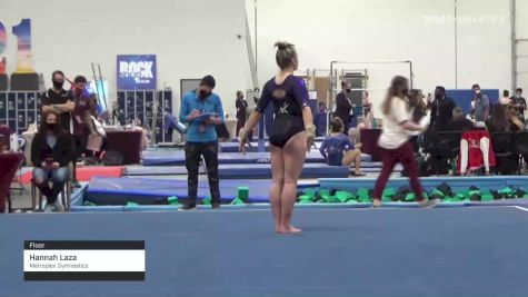 Hannah Laza - Floor, Metroplex Gymnastics - 2021 Region 3 Women's Championships