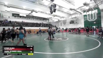 190 lbs Semifinal - Kyree Rubio, Canyon Spings vs Maria Alvarez-Vidal, Aliso Niguel
