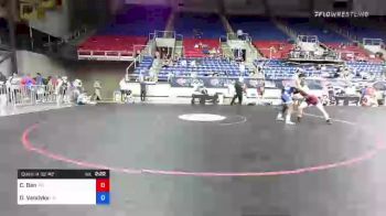 145 lbs Consi Of 32 #2 - Carter Ban, Minnesota vs DyVaire Vandyke, Ohio