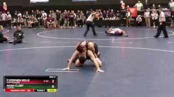 174 lbs Cons. Round 4 - Noah Clary, Lourdes vs 7 Stephen Kelle, Southeastern
