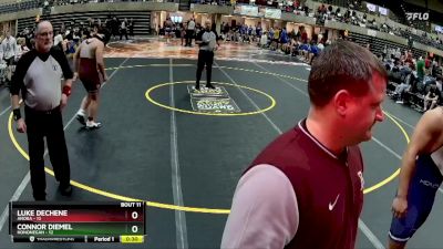 215 lbs Finals (8 Team) - Kurt Smith, Hononegah vs Isaiah Gunderson, Anoka