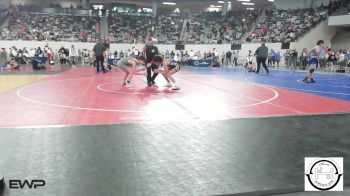 108 lbs Consi Of 16 #1 - Elijah Crumm, Chickasha Wrestling vs Boston McClung, Piedmont
