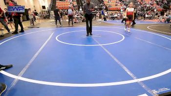 200 lbs Rr Rnd 3 - Sydney O'brien, HURRICANE WRESTLING ACADEMY vs Astri Munoz, Warner Eagles Youth Wrestling