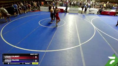 92 lbs Cons. Semi - Logan Colbert, California vs Adrian Falcon, California