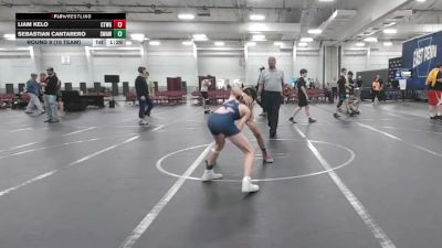 98 lbs Round 9 (10 Team) - Sebastian Cantarero, Savage WA White vs Liam Kelo, CTWHALE Green