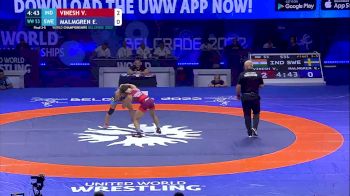 53 kg Final 3-5 - Vinesh Vinesh, India vs Emma Jonna Denise Malmgren, Sweden