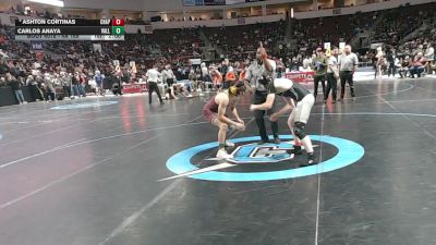 4A 165 lbs Champ. Round 1 - Carlos Anaya, Valley vs Ashton Cortinas, Chaparral