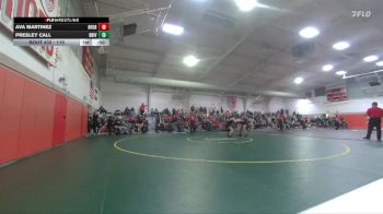 115 lbs 5th Place Match - Presley Call, Bear River vs Ava Martinez, North Fork