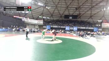 Boys 3A 190 lbs Cons. Round 6 - Jonah Barnas, Bishop Blanchet vs Owen Boswell, Mountlake Terrace