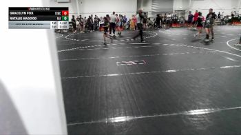 130 lbs 1st Place Match - Gracelyn Fox, The Storm Wrestling Center vs Natalie Hagood, N/a