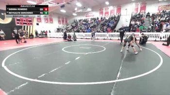 100 lbs Cons. Round 4 - Sienna Romero, Corona Senior vs Reynalyn Geronimo, Paloma Valley