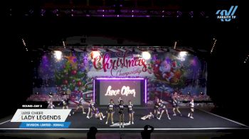 Luxe Cheer - Lady Legends [2023 L6 Limited - XSmall Day 2] 2023 Spirit Celebration Christmas Grand Nationals