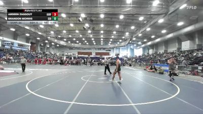 152 lbs Round 3 (3 Team) - Brandon Morris, Seaford Sr High vs Abdeen Zaggout, Unatego-Unadilla Valley-Franklin